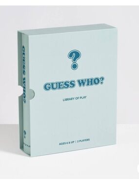 Guess Who? by Library Of Play, Classic Two-Player Game -